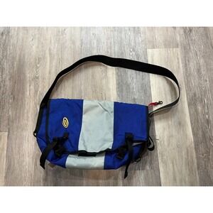 Timbuk2 Designs Messenger Bag Made In USA Blue and Gray Shoulder Bag